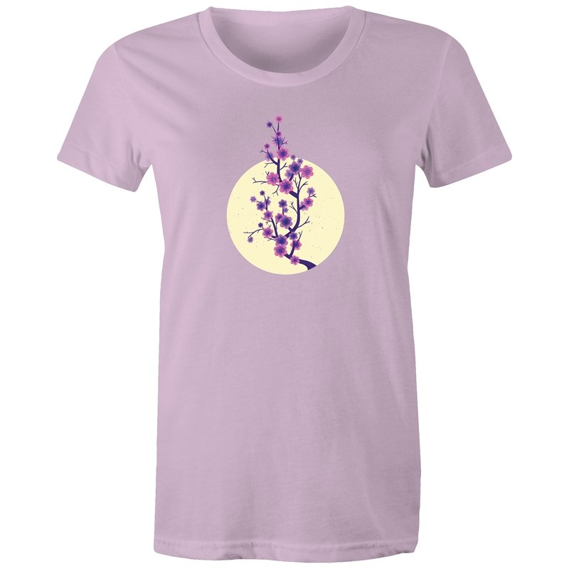 Women's Japanese Flower T-shirt