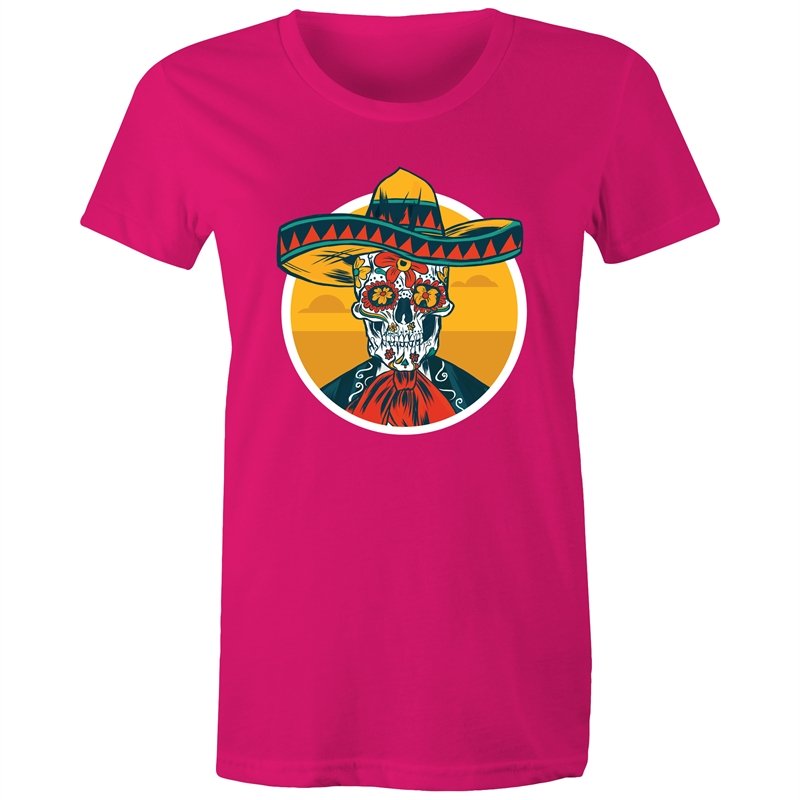 Women's Mexican Sugar Skull T-shirt