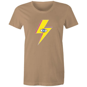 Women's Lightning Bolt Eye T-shirt