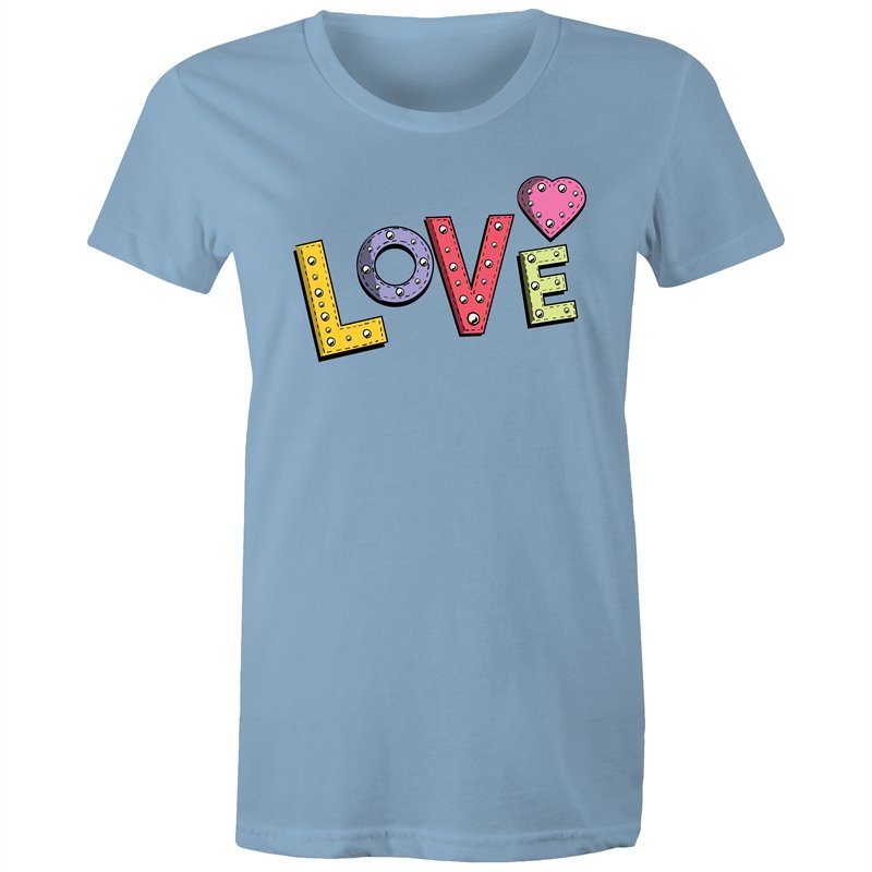 Women's Love Sign T-shirt