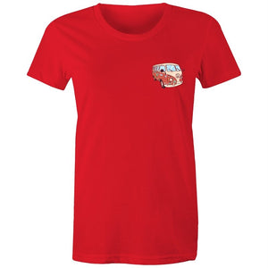 Women's Hippie Kombi Pocket T-shirt