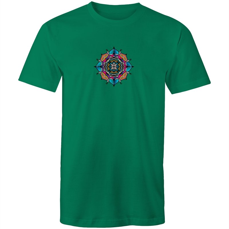 Men's Indian Mandala Lotus T-shirt