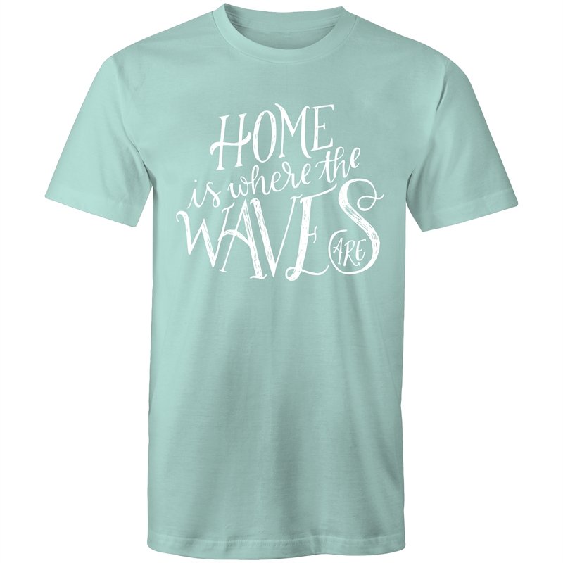 Men's Home Is Where The Waves Are T-shirt