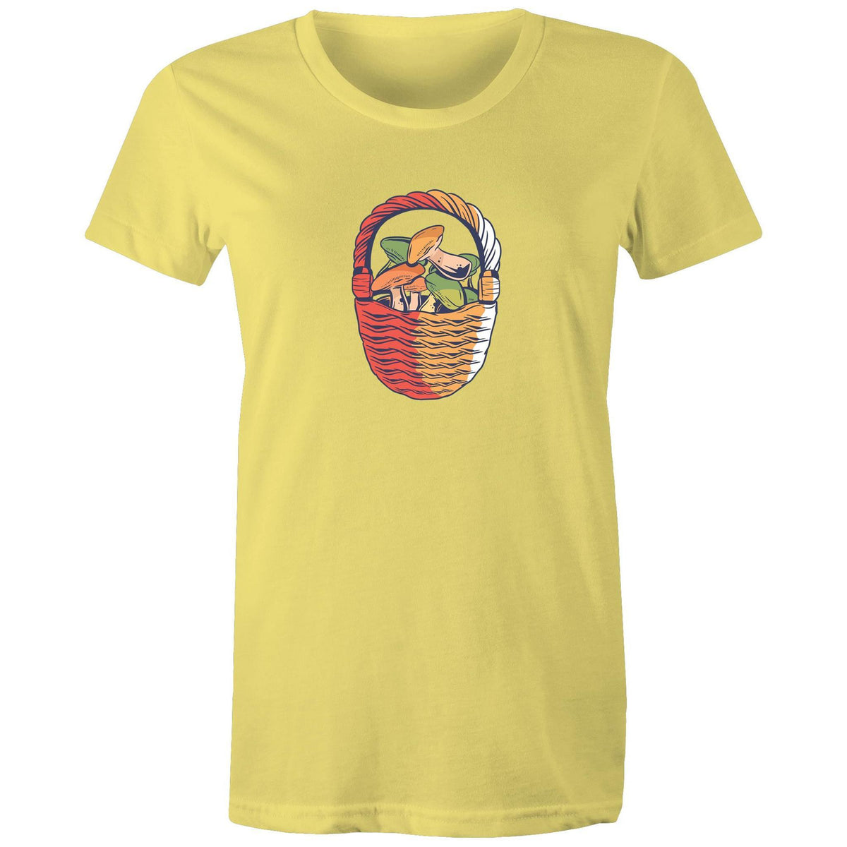 Women's Mushroom Basket T-shirt