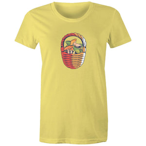 Women's Mushroom Basket T-shirt
