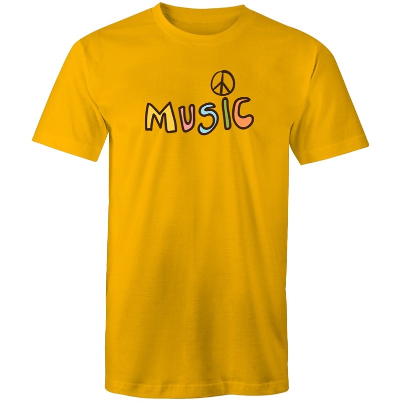 Men's Hippie Music T-shirt