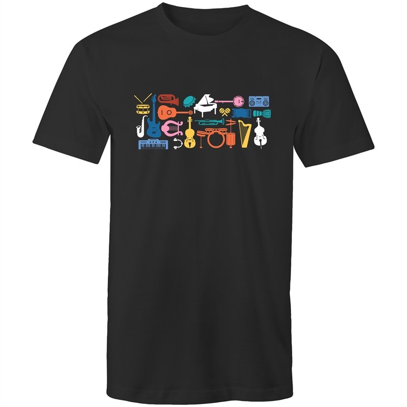 Men's Music Instrument Set T-shirt