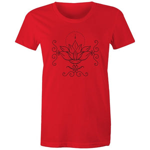 Women's Lotus Simplistic T-shirt
