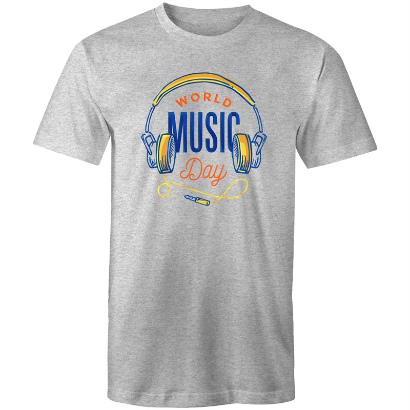 Men's World Music Day T-shirt