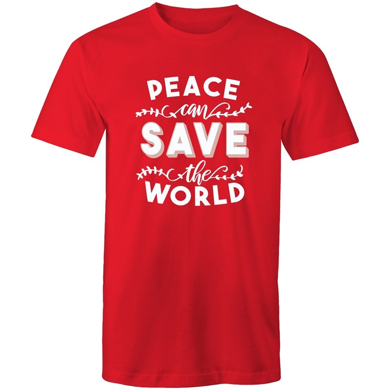 Men's Peace Can Save The World T-shirt