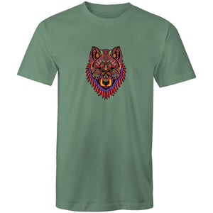 Men's Mandala Wolf T-shirt