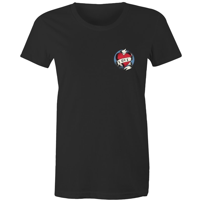 Women's Love Pocket Badge T-shirt