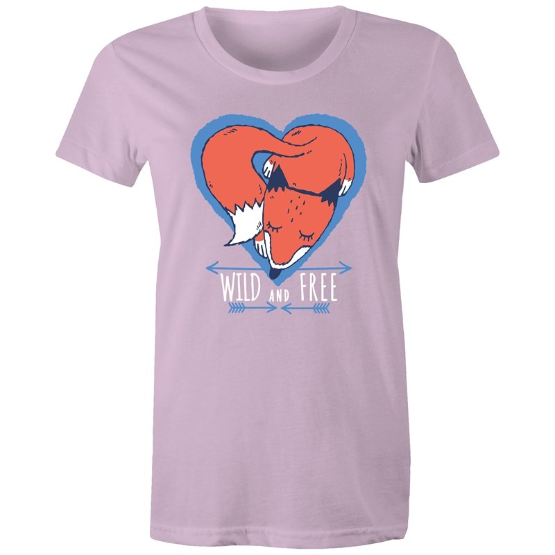Women's Cute Wild And Free T-shirt