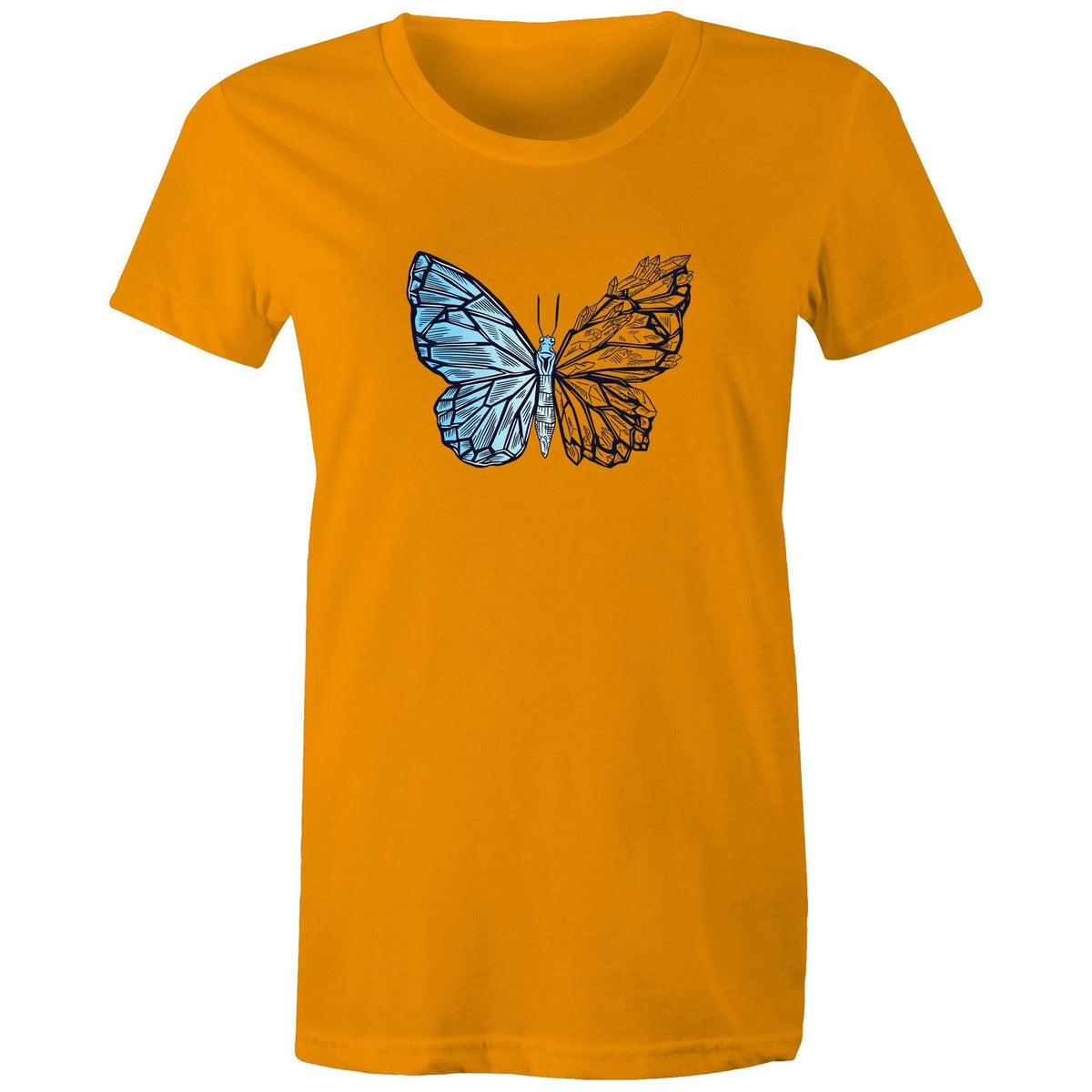 Women's Crystal Butterfly T-shirt