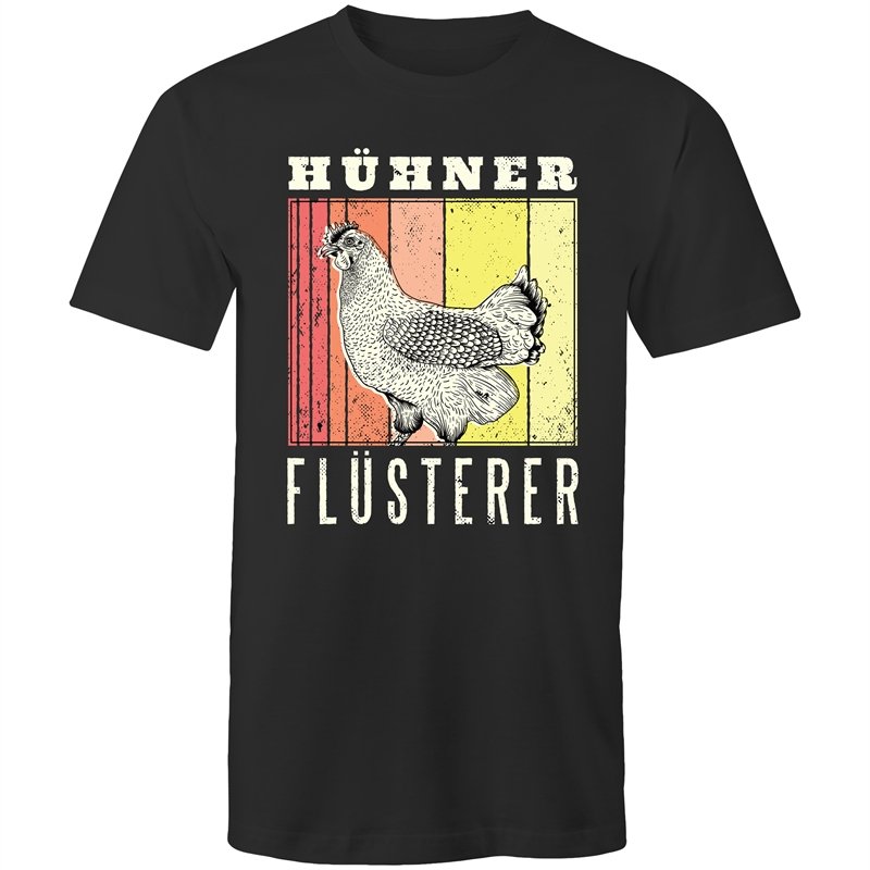 Men's Huhner Chicken Print T-shirt