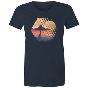 Women's Chilled Sunset Beach T-shirt