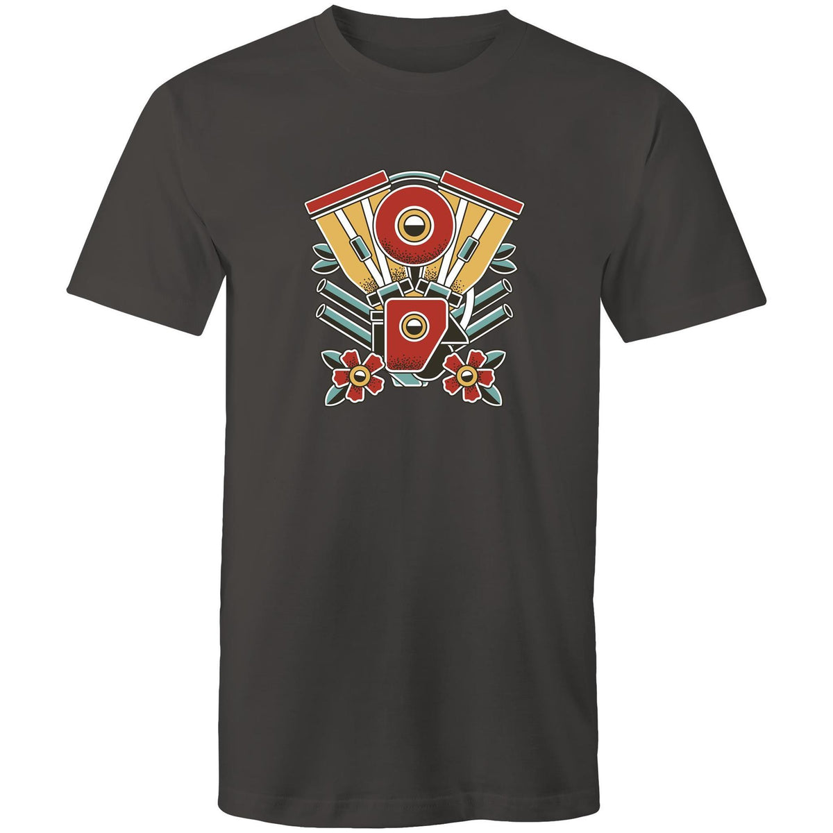 Men's Motorbike Tattoo T-shirt