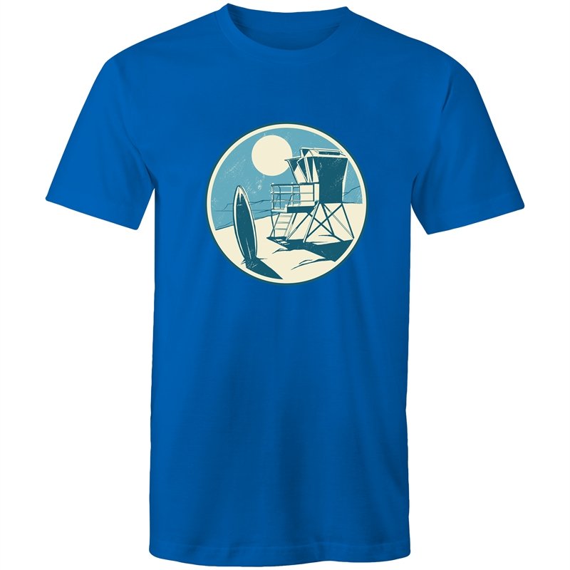 Men's LifeGuard Tower Beach T-shirt