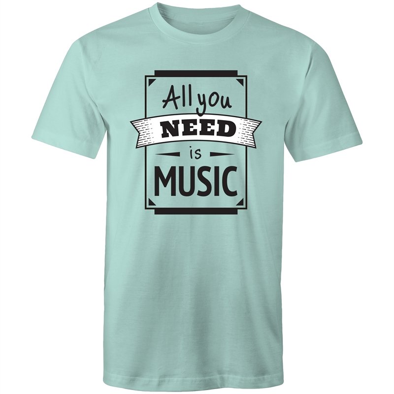 Men's All You Need Is Music T-shirt