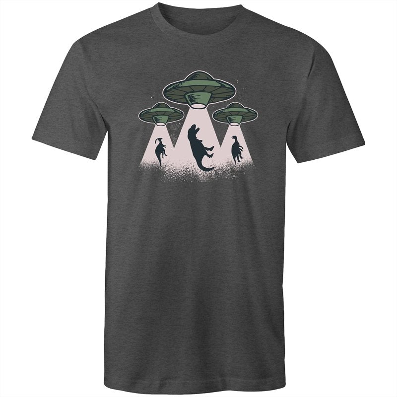 Men's Alien Dinosaur Abduction T-shirt