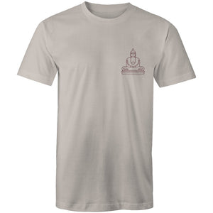 Men's Meditating Buddha Pocket T-shirt