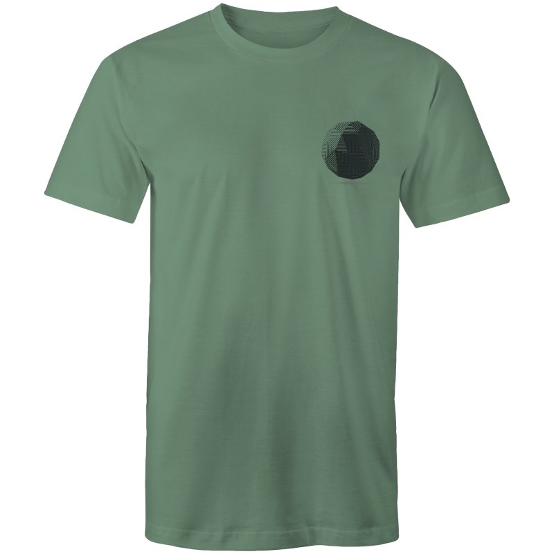 Men's Lineal Globe Pocket T-shirt