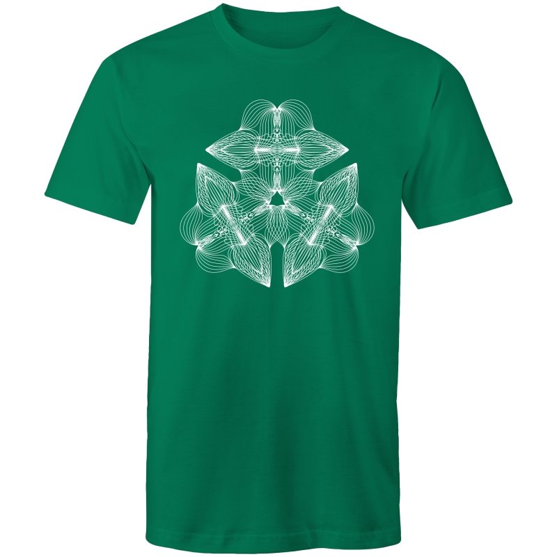Men's Abstract Geometric Graphic Tee