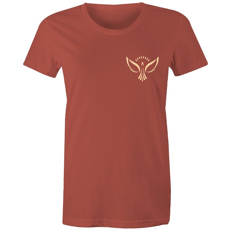 Women's Peace Phoenix Pocket T-shirt