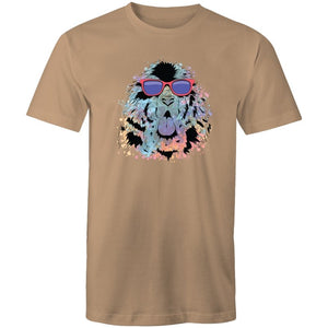 Men's Abstract Dog And Sunglasses T-shirt