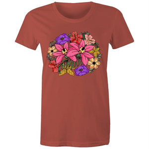 Women's Floral Flower T-shirt