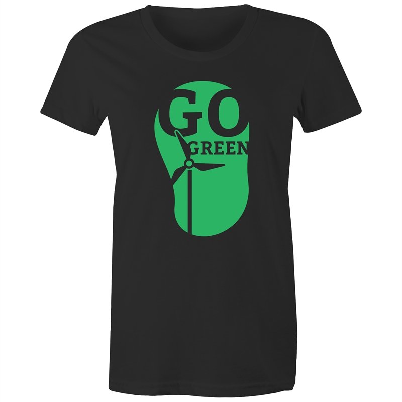 Women's Go Green Environmental T-shirt