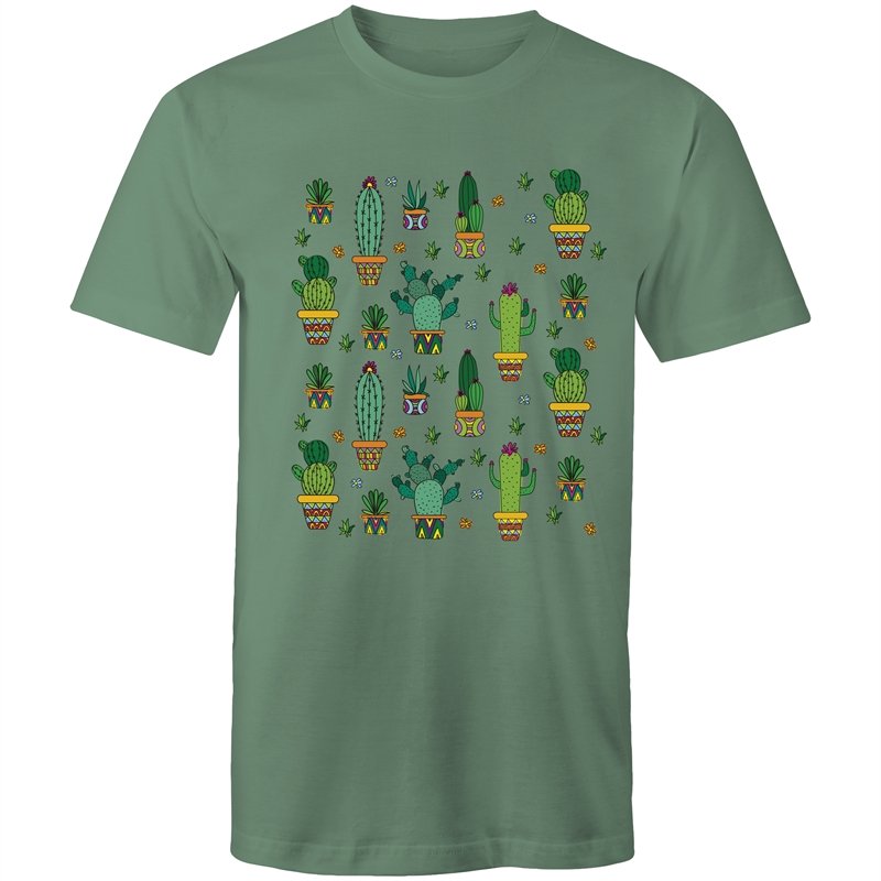 Men's Cactus Printed T-shirt