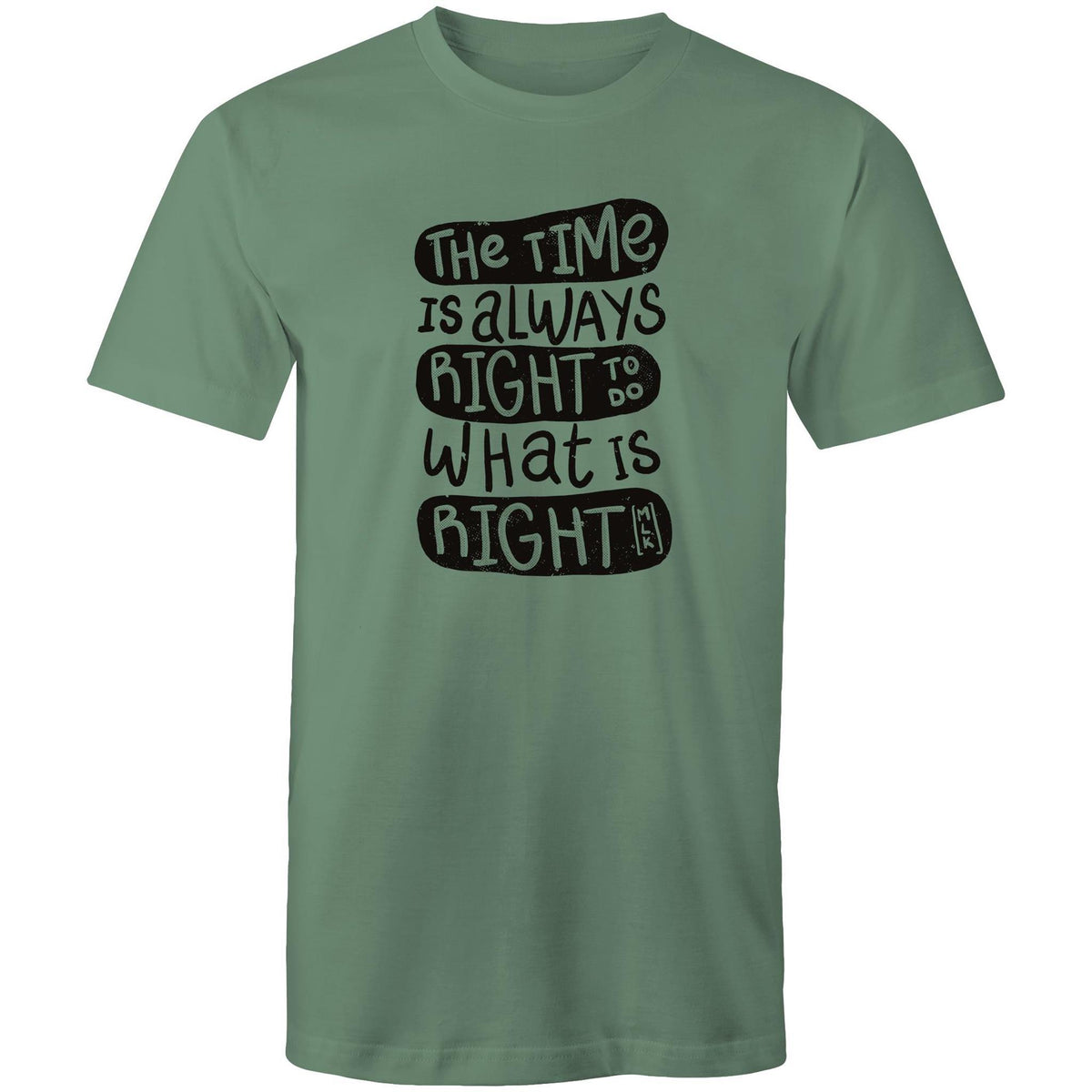Men's Do What Is Right Graffiti Art T-shirt