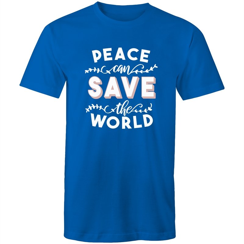 Men's Peace Can Save The World T-shirt