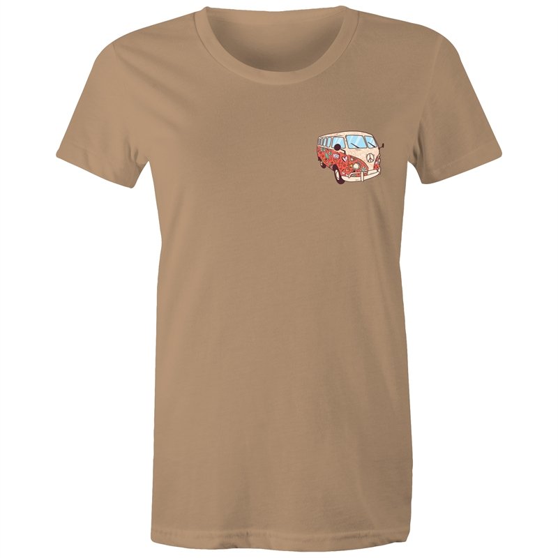 Women's Hippie Kombi Pocket T-shirt