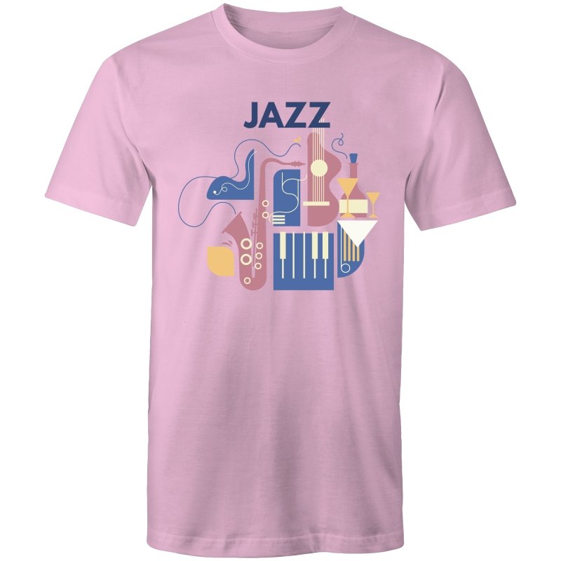 Men's Abstract Jazz Music T-shirt