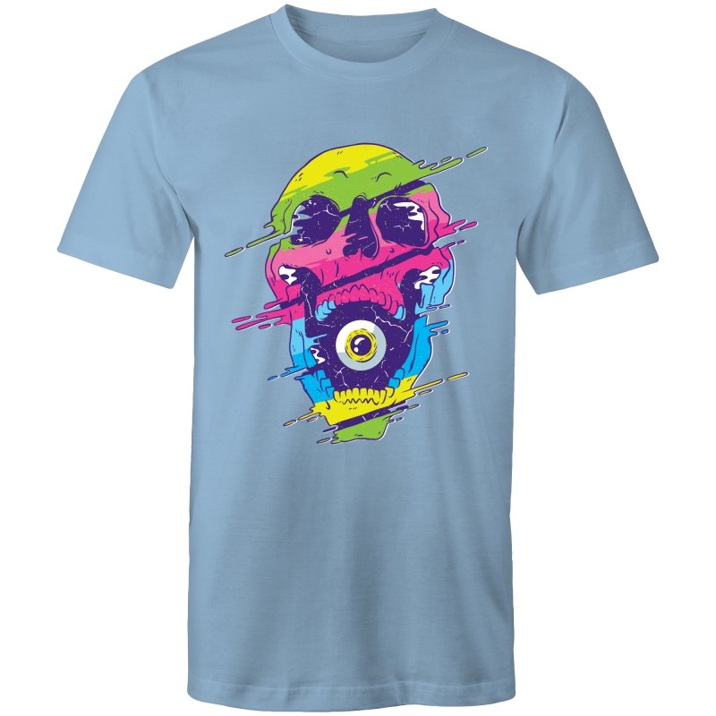 Men's Psychedelic Skull Speaker T-shirt