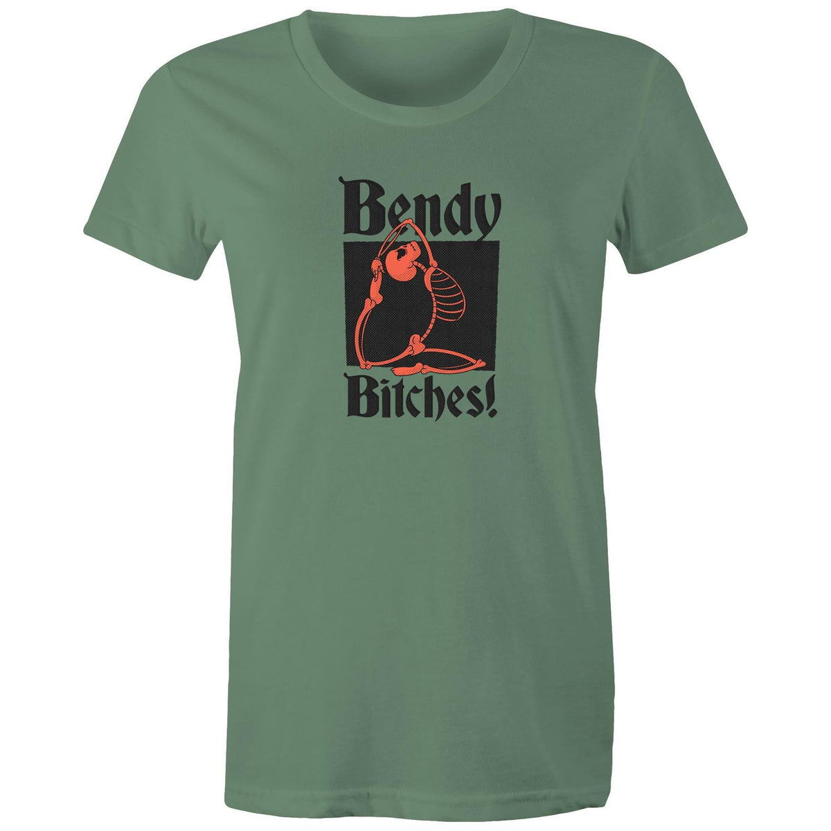 Women's Bendy Bitches Yoga T-shirt