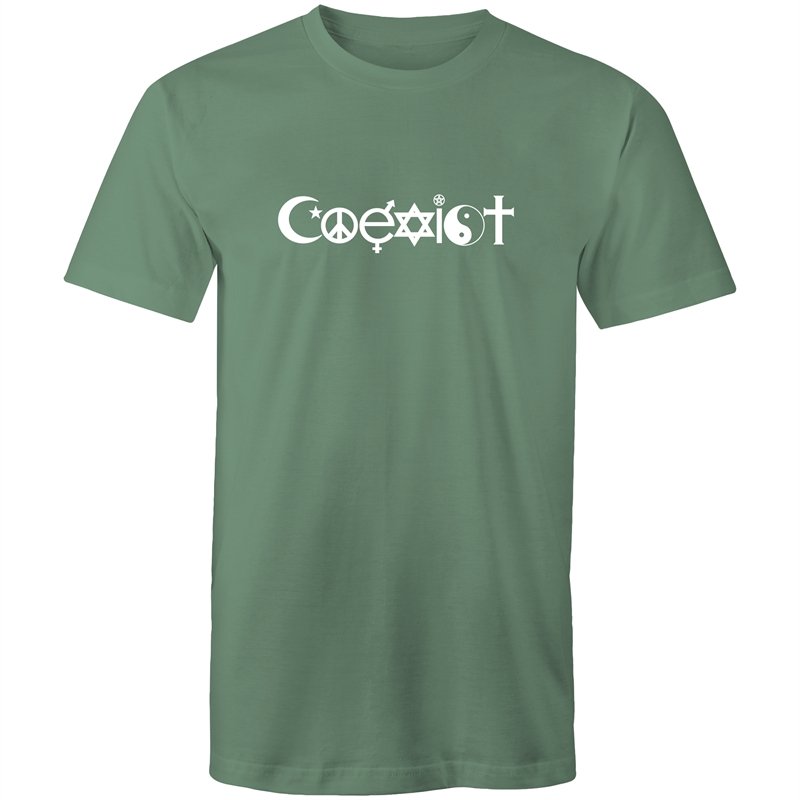 Men's Coexist Lettering T-shirt