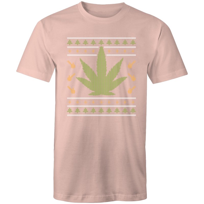 Men's Mary Jane Christmas Sweater Graphic T-shirt