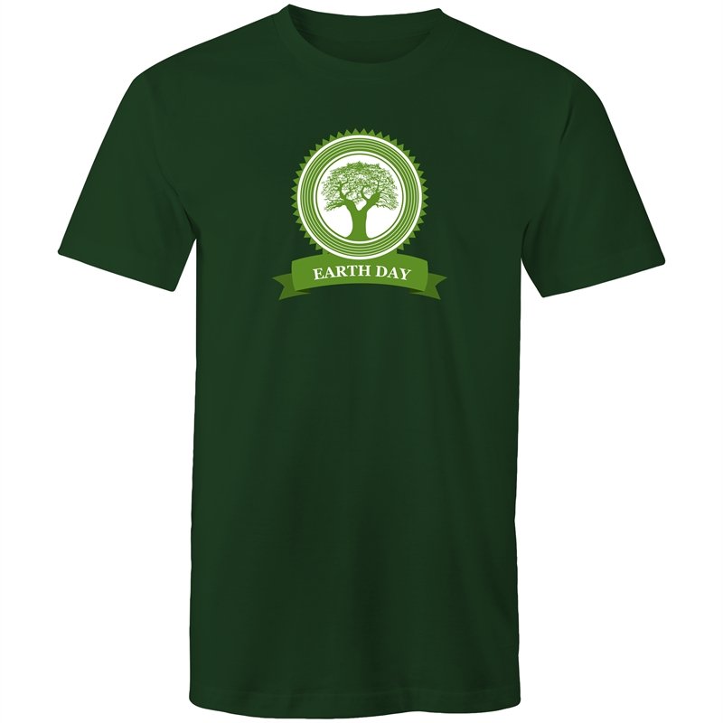 Men's Earth Day Badge T-shirt