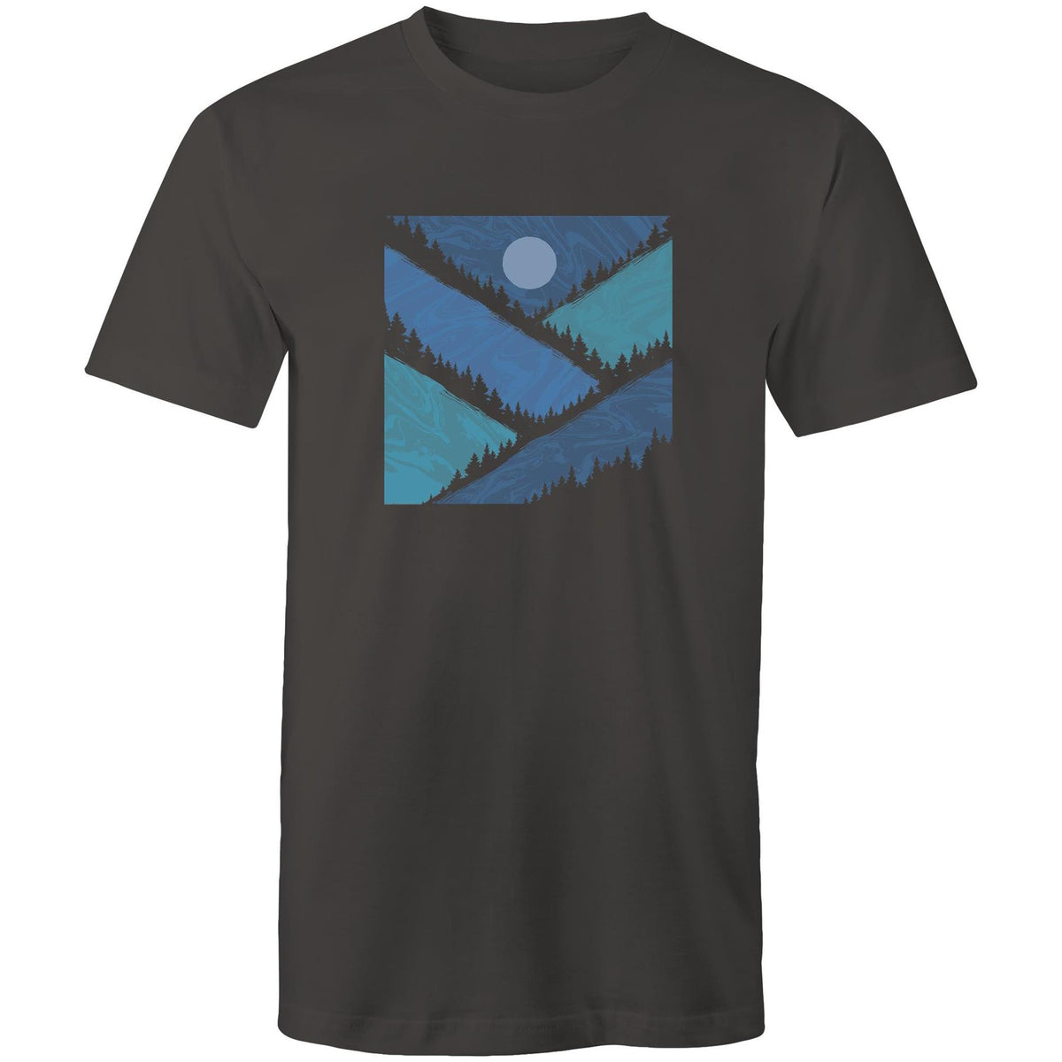 Men's Geometeric Mountains T-shirt