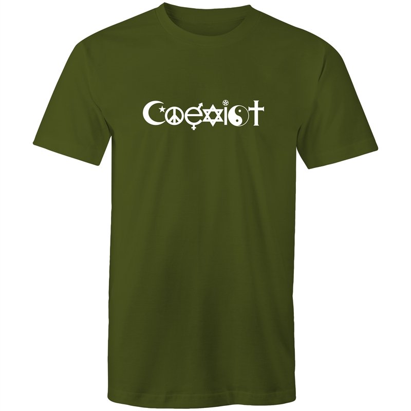 Men's Coexist Lettering T-shirt
