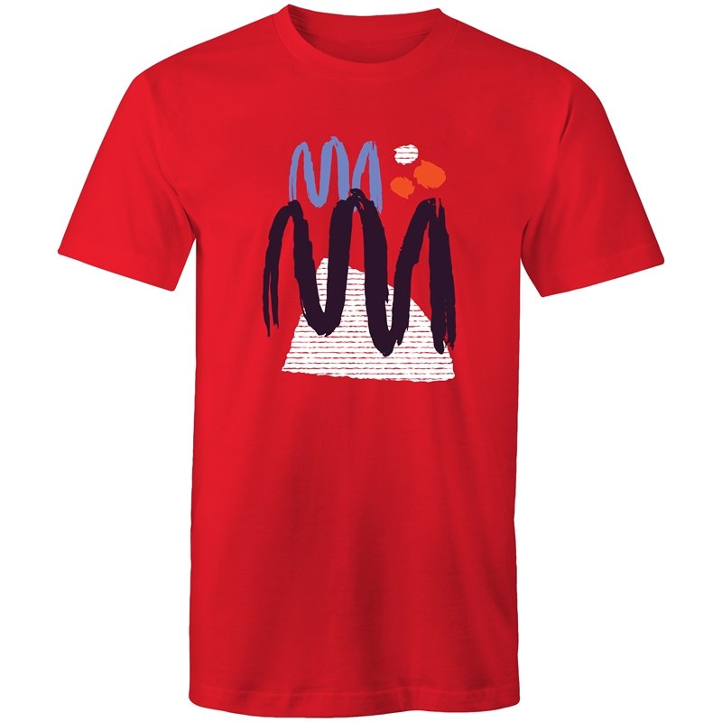 Men's Abstract Chest T-shirt