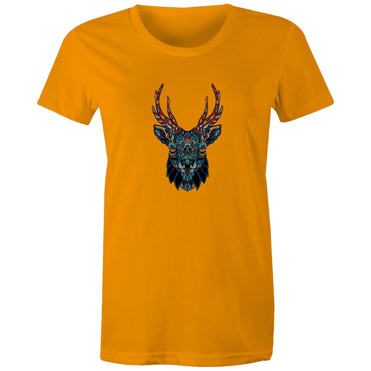 Women's Mandala Moose T-shirt