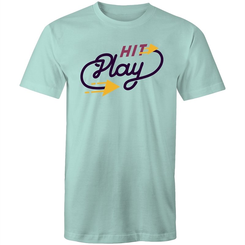 Men's Hit Play Music T-shirt