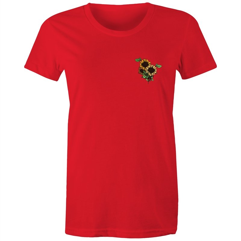 Women's Sunflower Pocket T-shirt