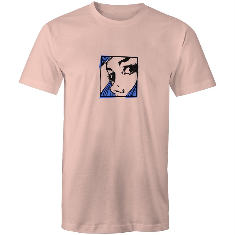 Men's Abstract Framed Girl T-shirt