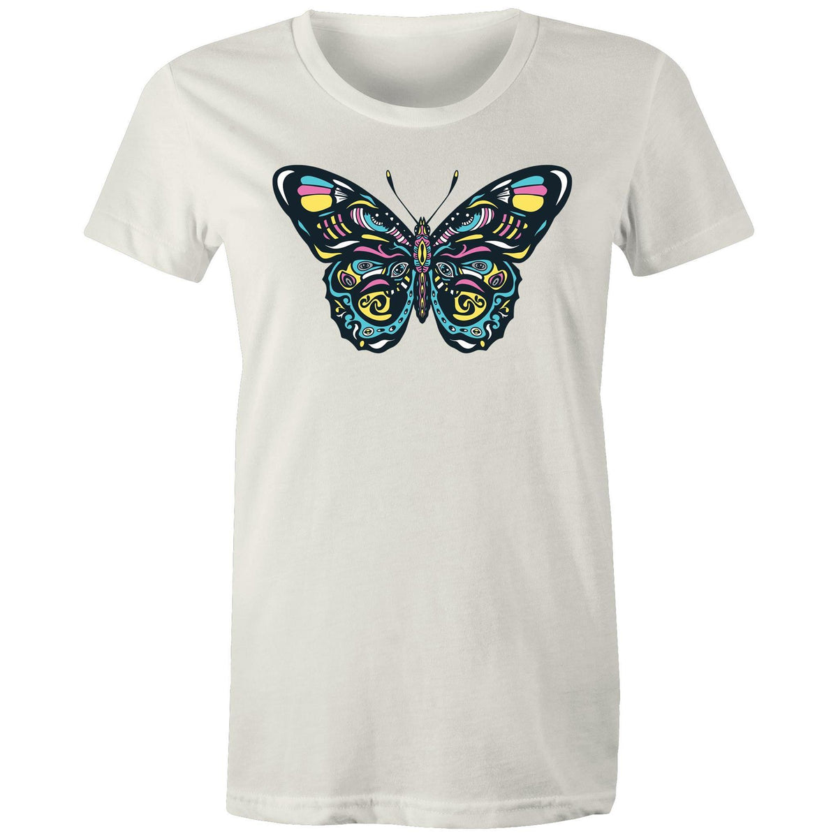 Women's Psychedelic Butterfly T-shirt