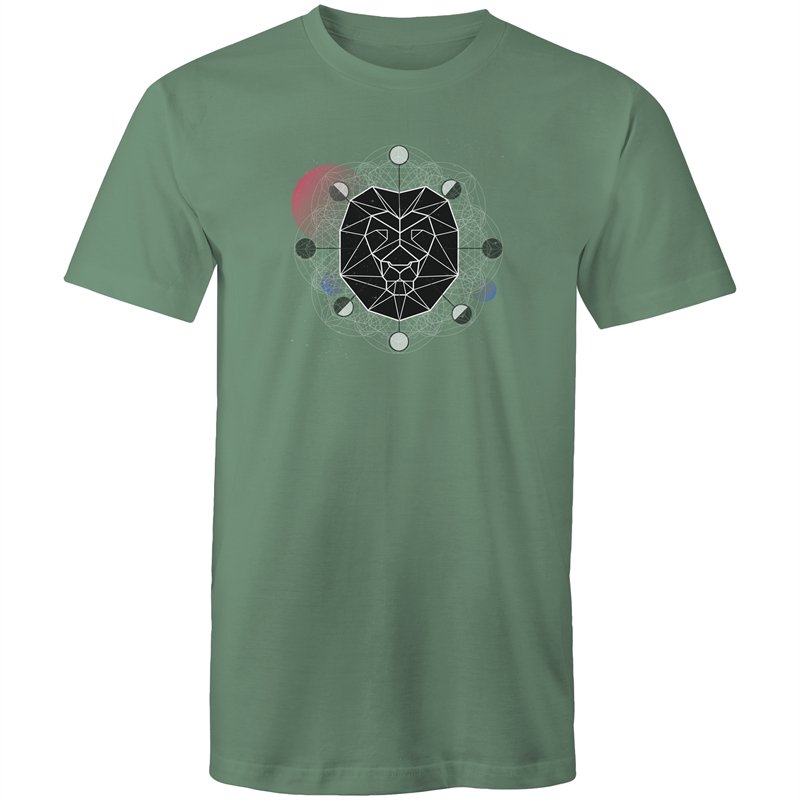 Men's Lion Moon Phase T-shirt